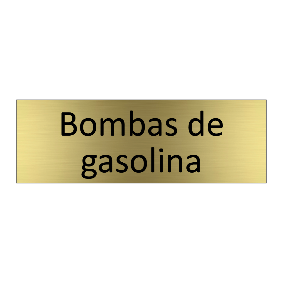 Bombas de gasolina