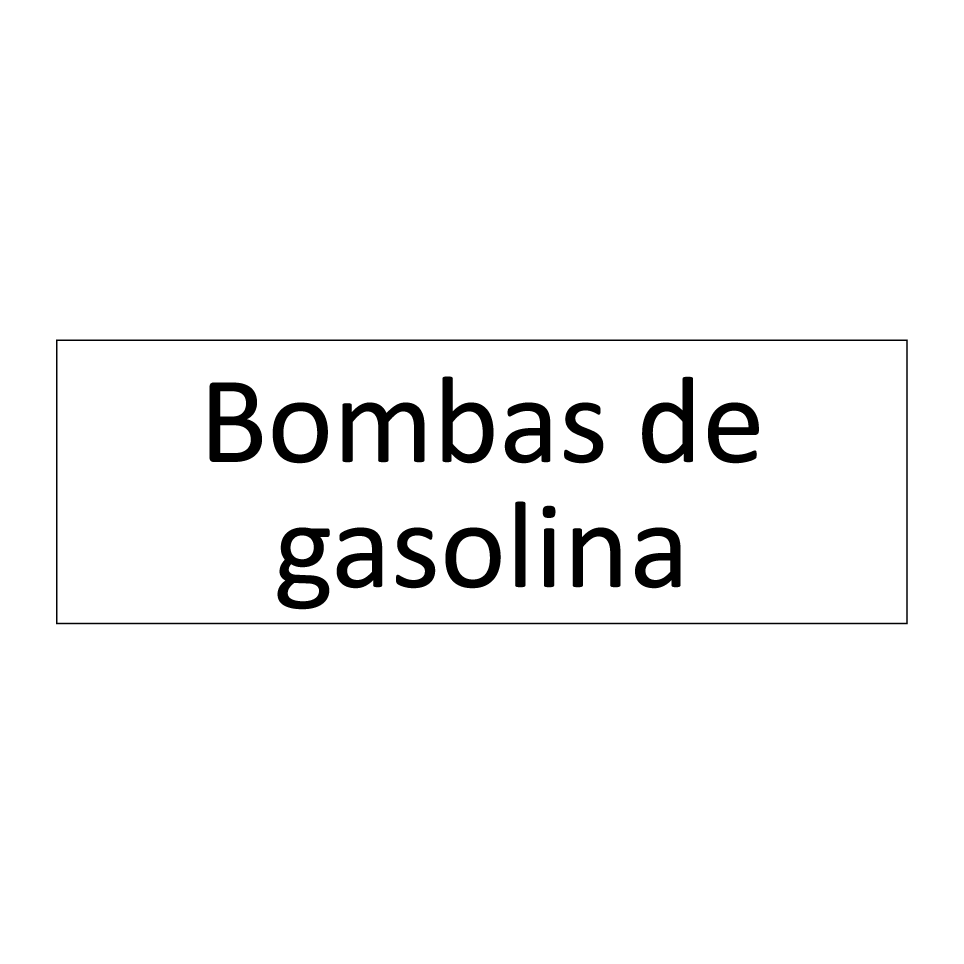 Bombas de gasolina