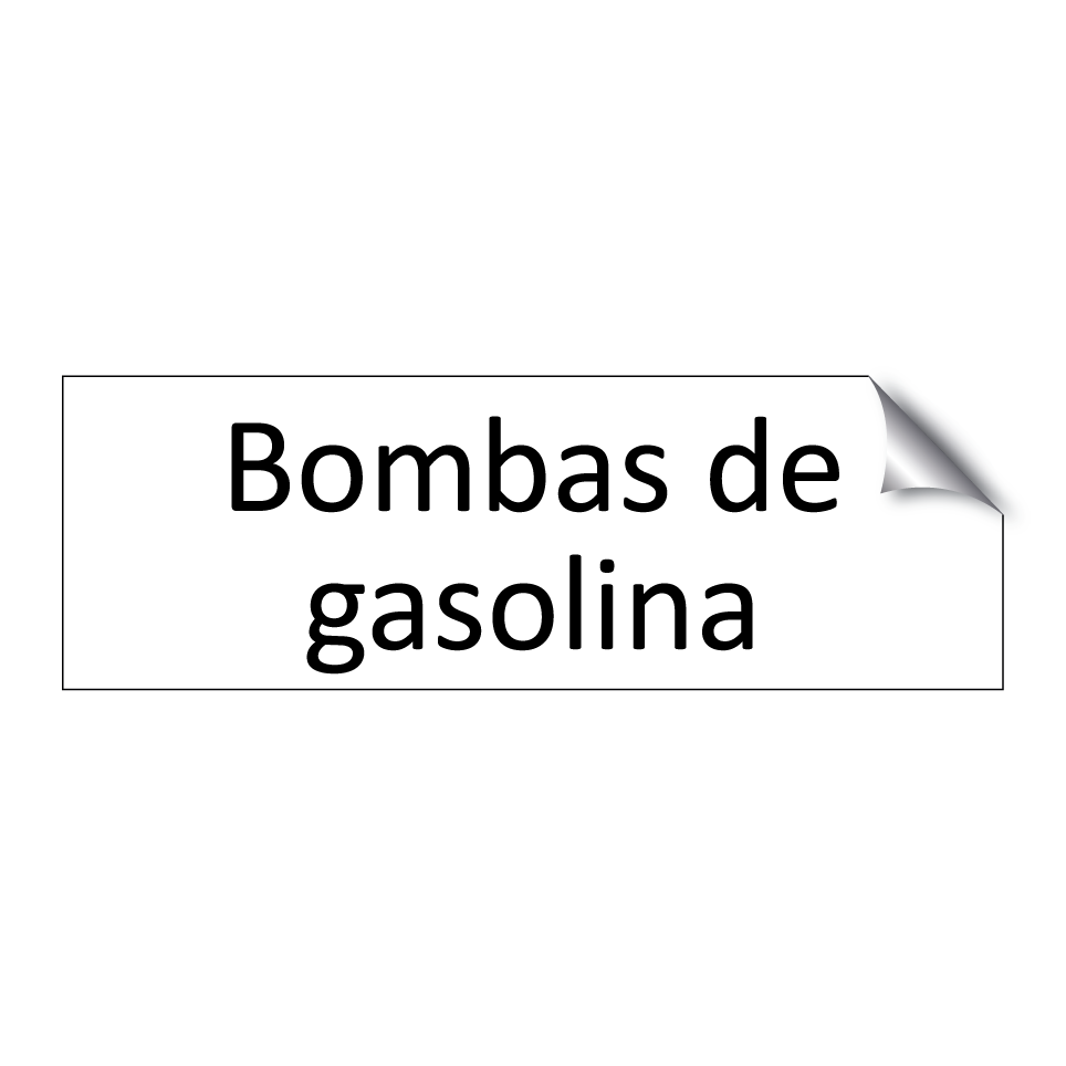 Bombas de gasolina