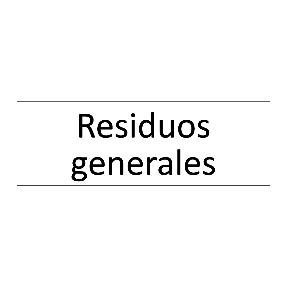 Residuos generales