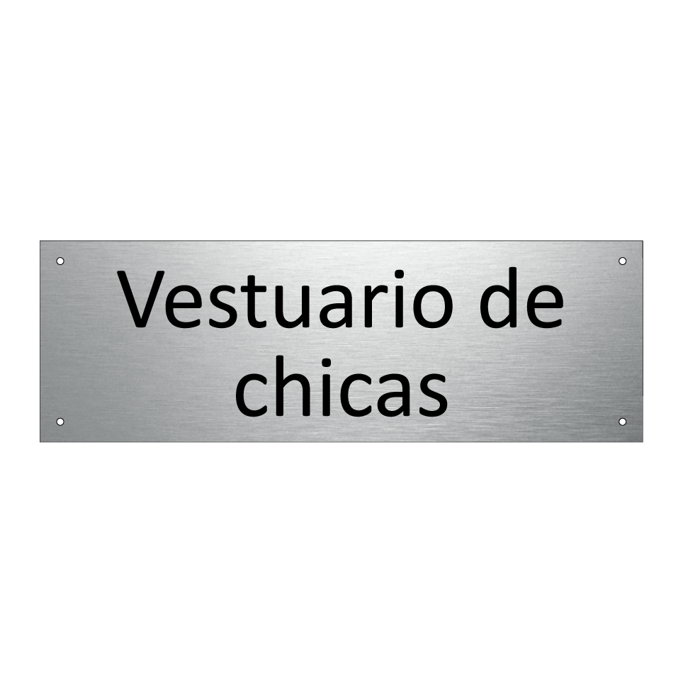 Vestuario de chicas