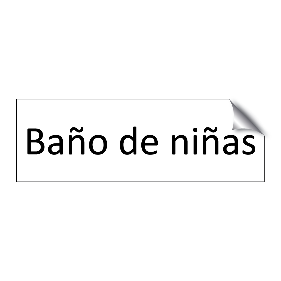 Baño de niñas