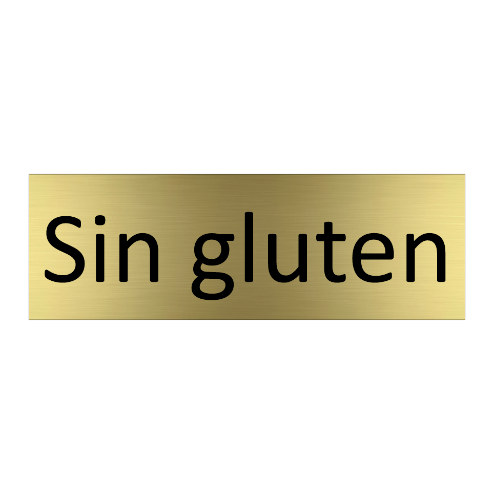 Sin gluten