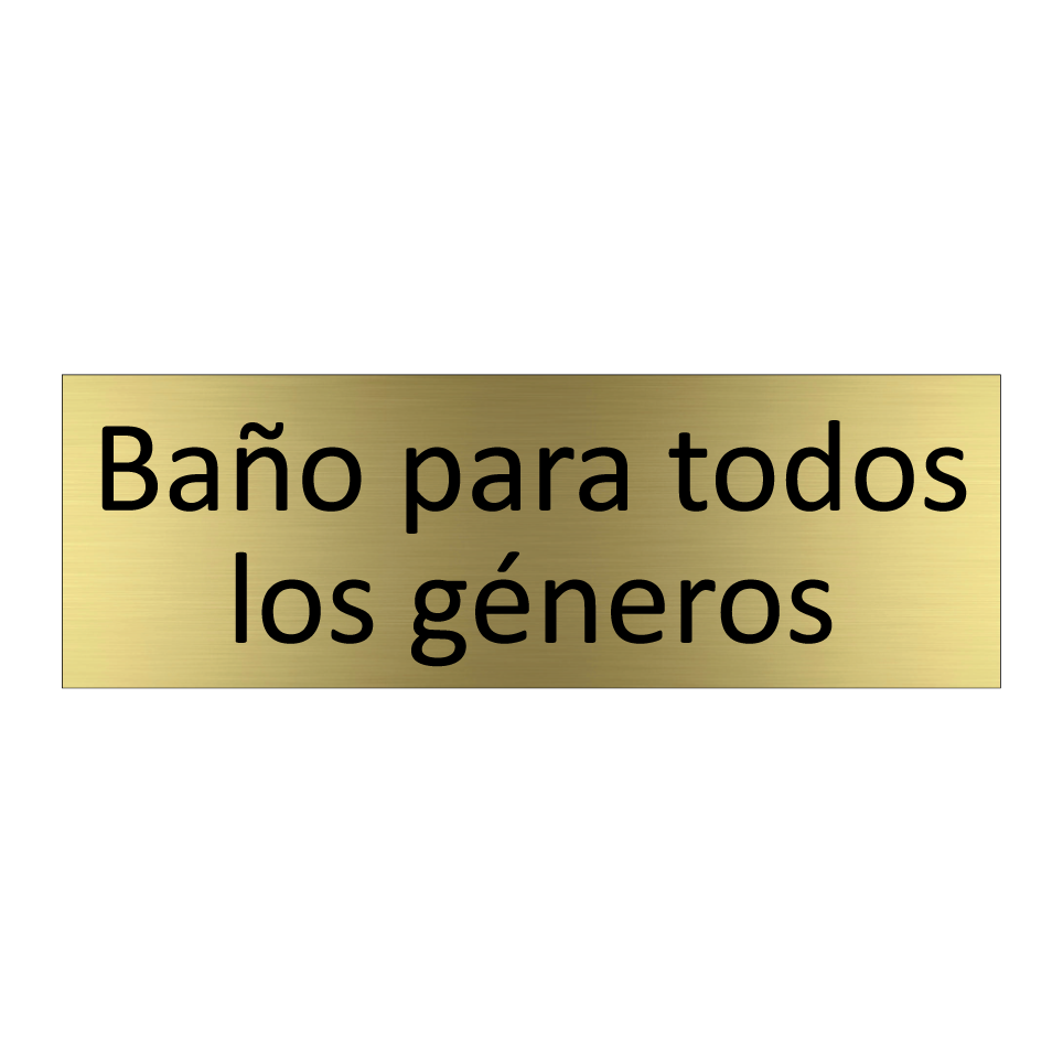 Baño para todos los géneros