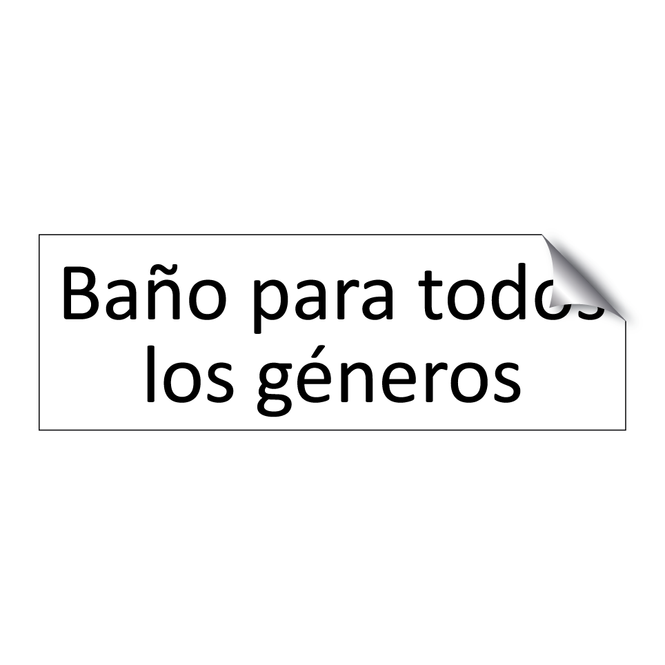 Baño para todos los géneros