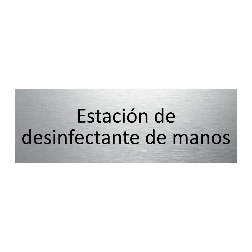 Estación de desinfectante de manos