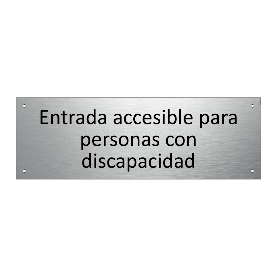 Entrada accesible para personas con discapacidad