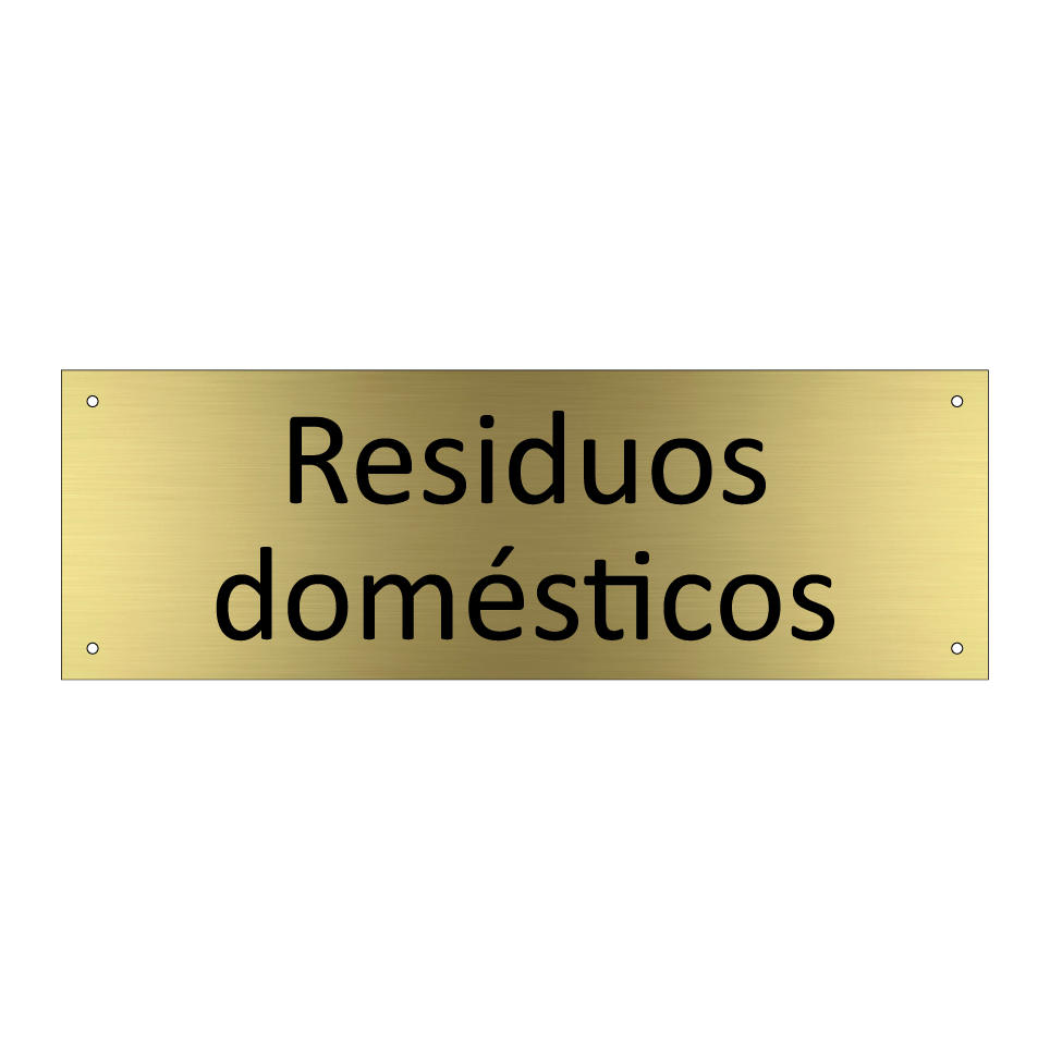 Residuos domésticos