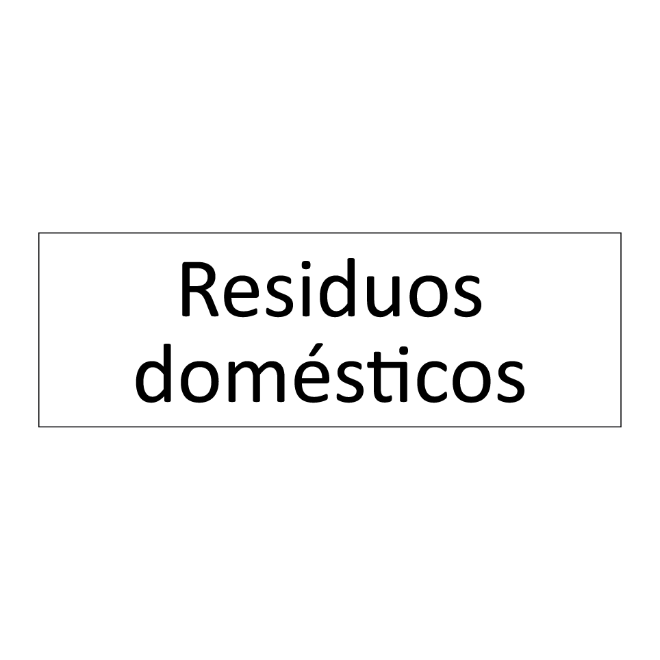 Residuos domésticos