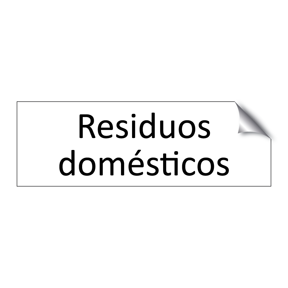 Residuos domésticos