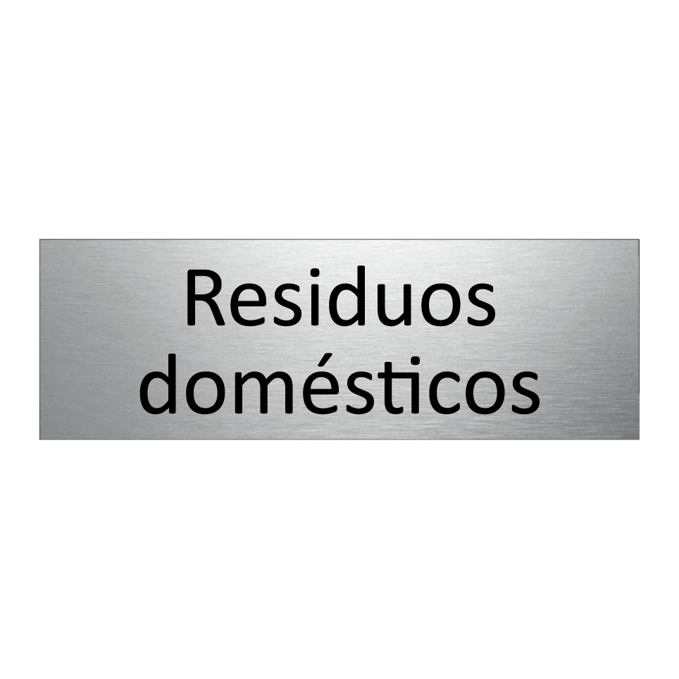 Residuos domésticos