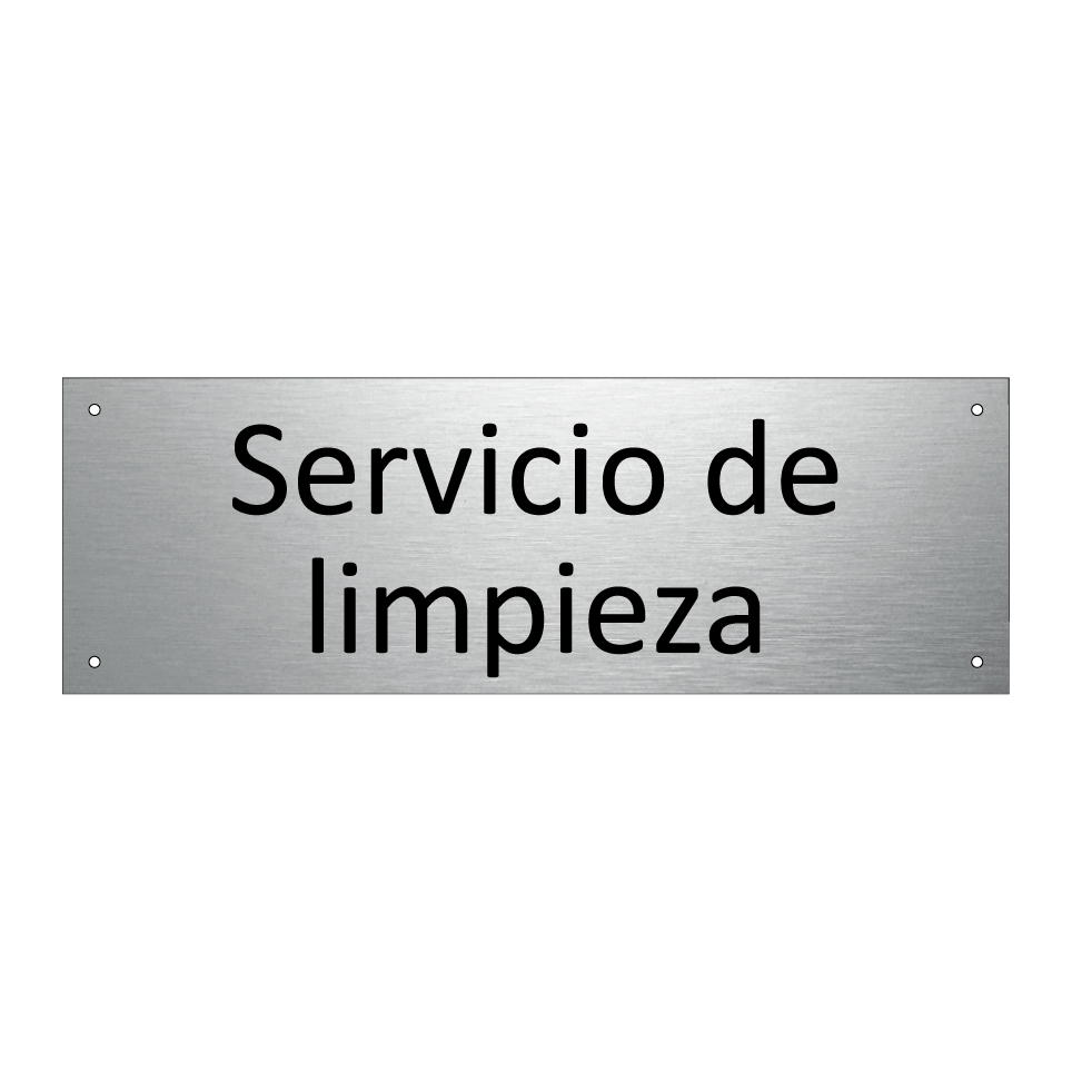 Servicio de limpieza