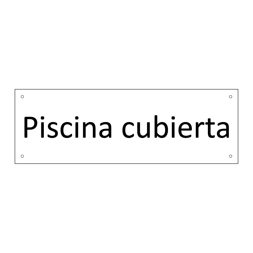 Piscina cubierta