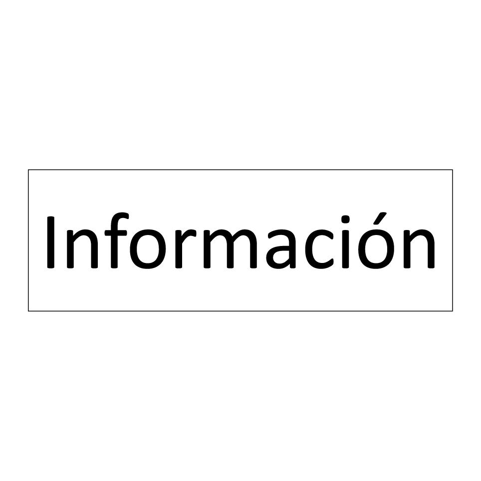 Información