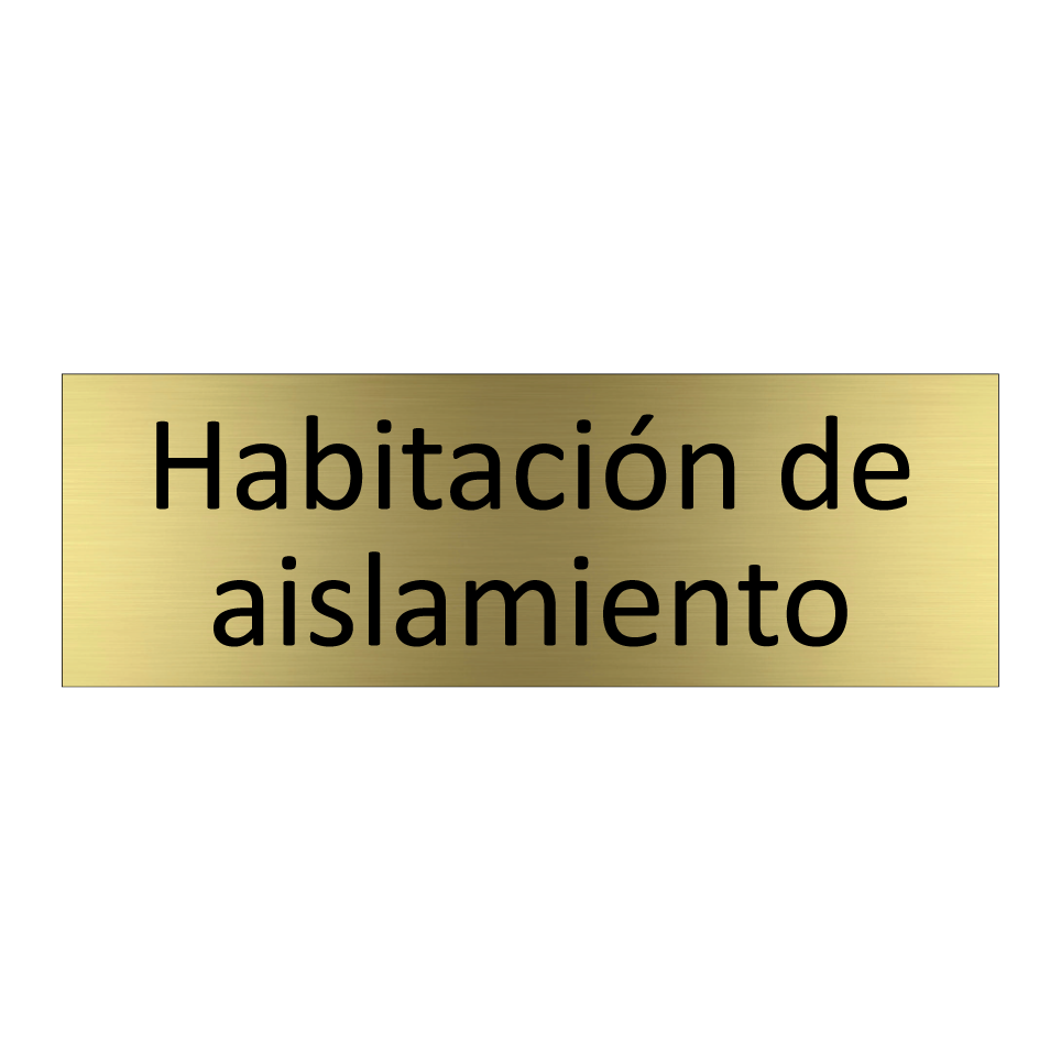 Habitación de aislamiento