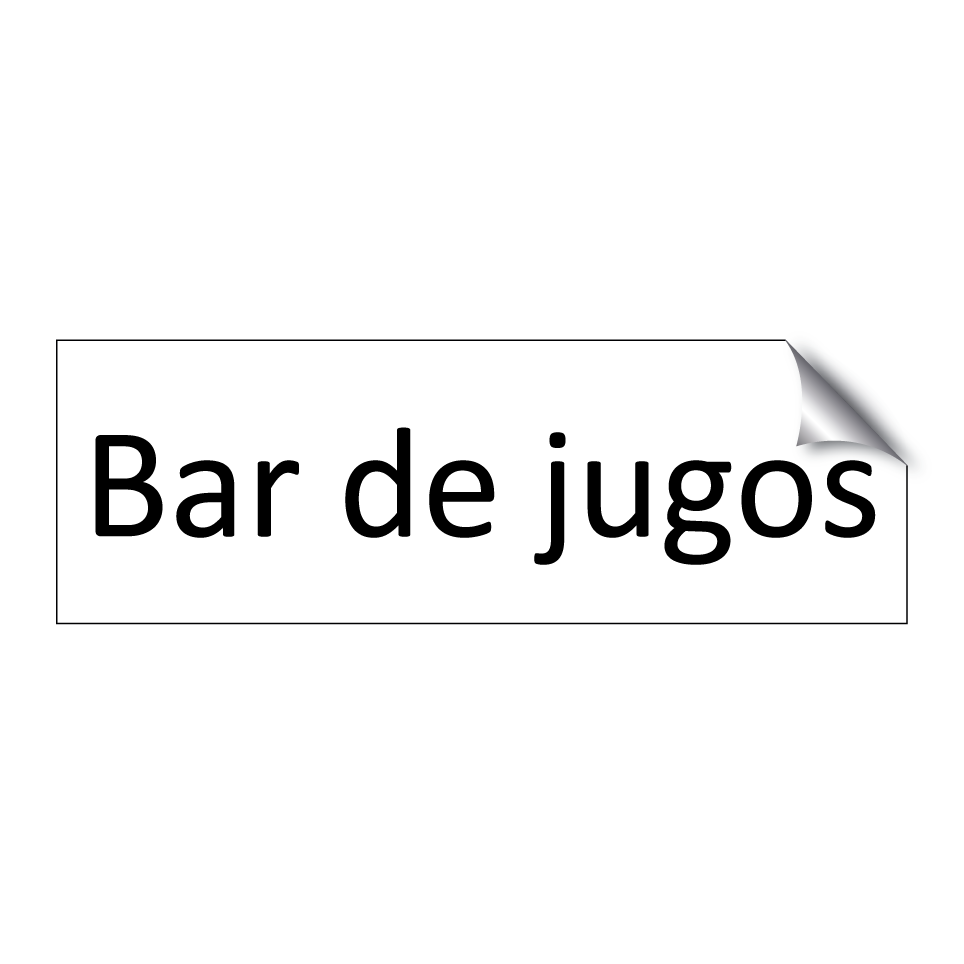 Bar de jugos