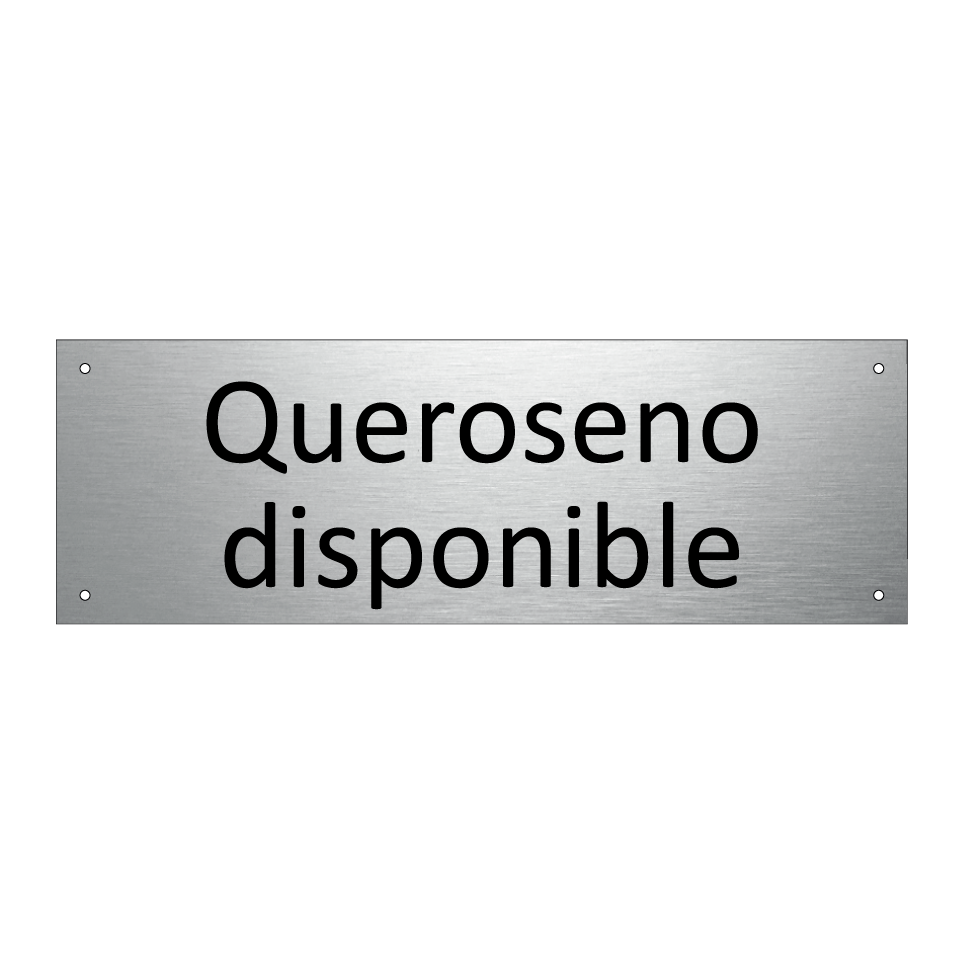 Queroseno disponible