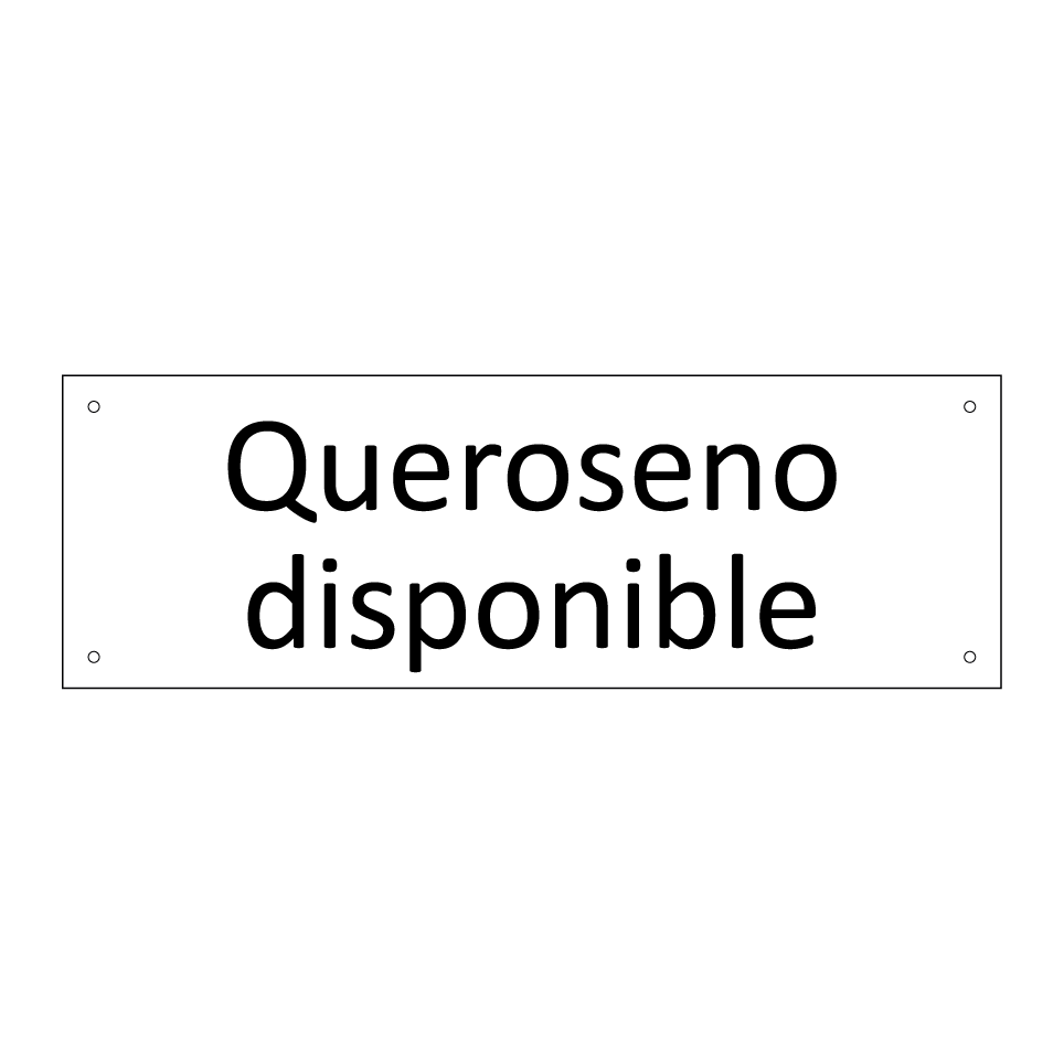 Queroseno disponible