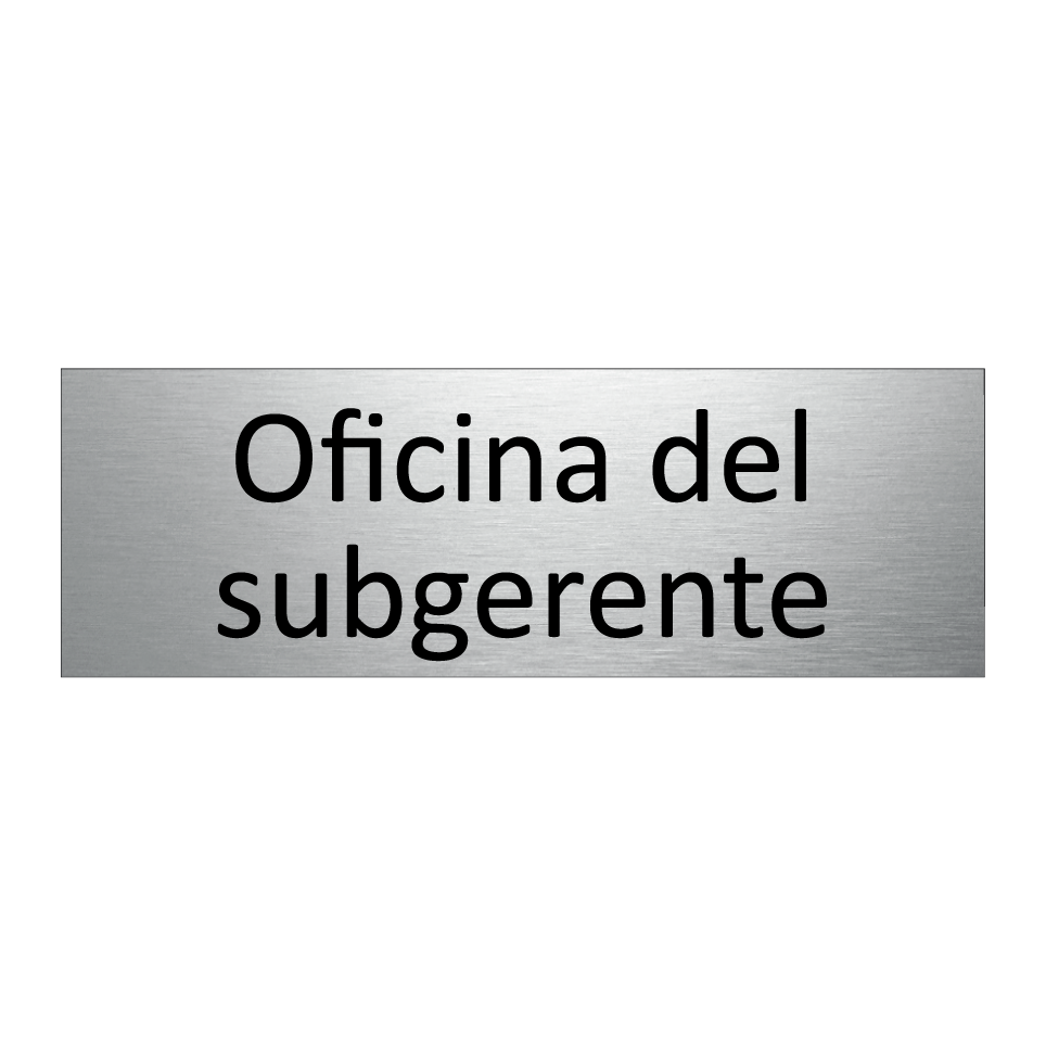 Oficina del subgerente