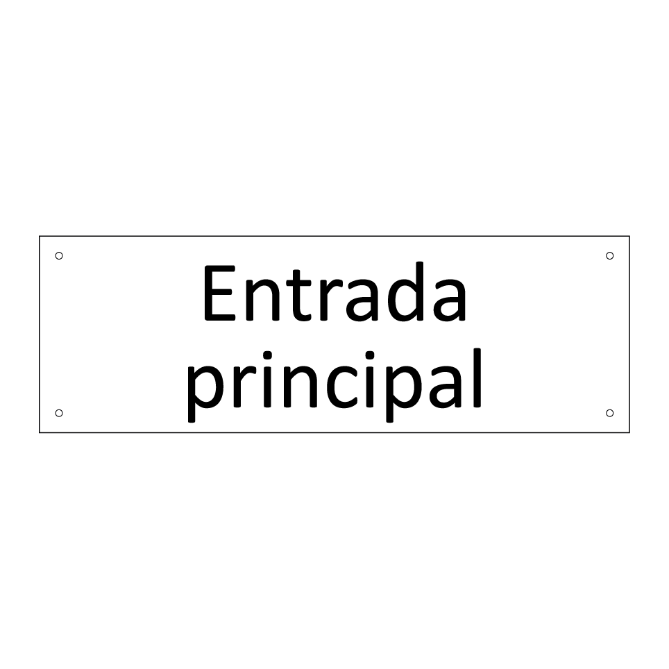 Entrada principal