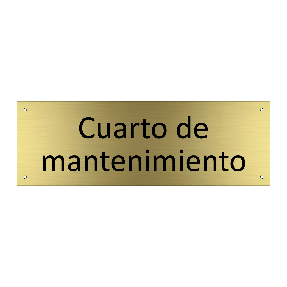 Cuarto de mantenimiento