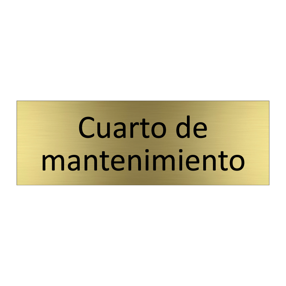 Cuarto de mantenimiento