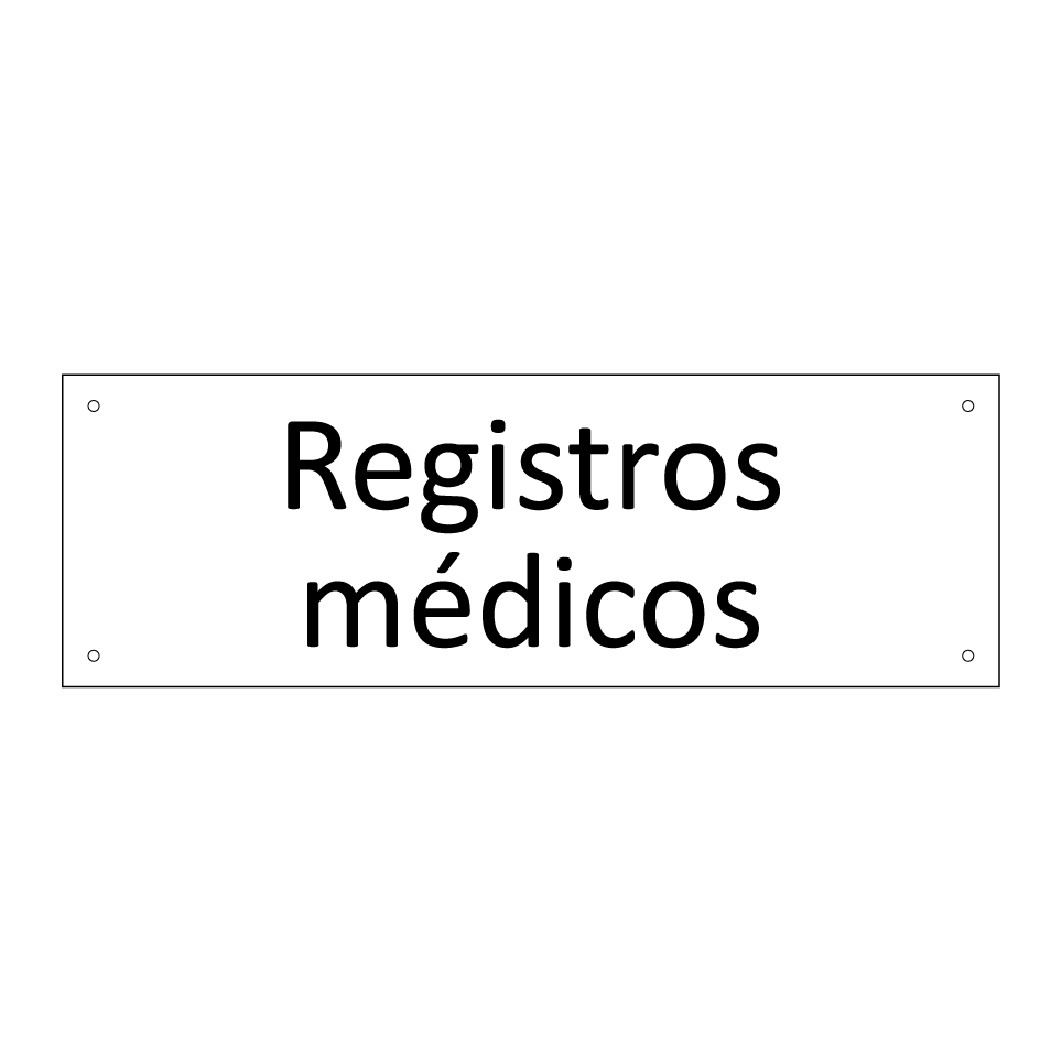 Registros médicos