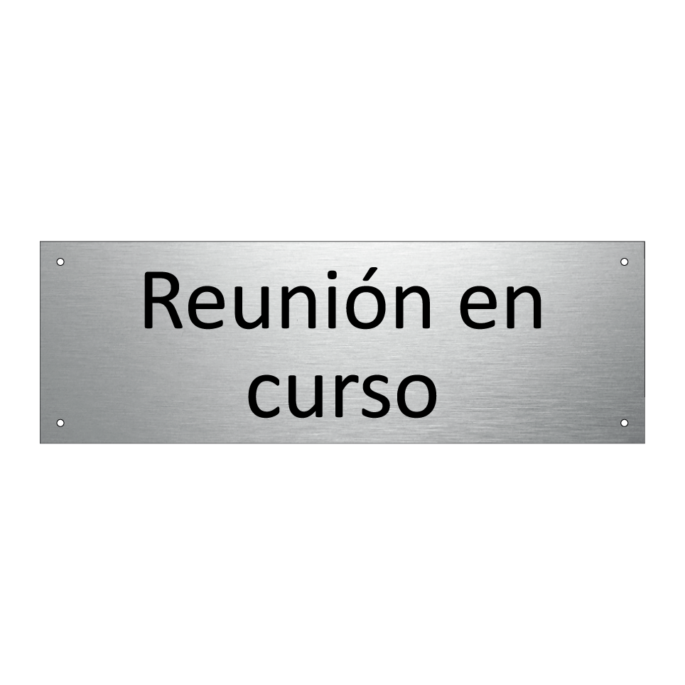 Reunión en curso