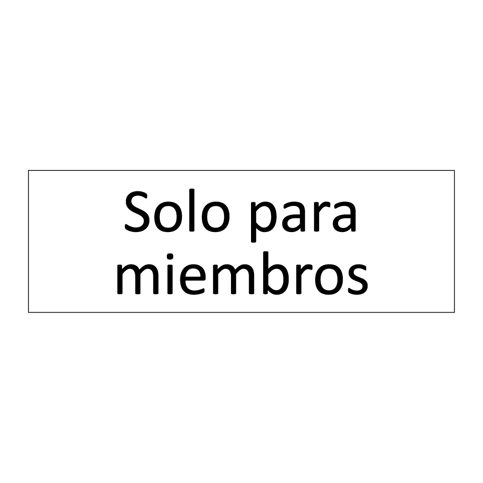 Solo para miembros