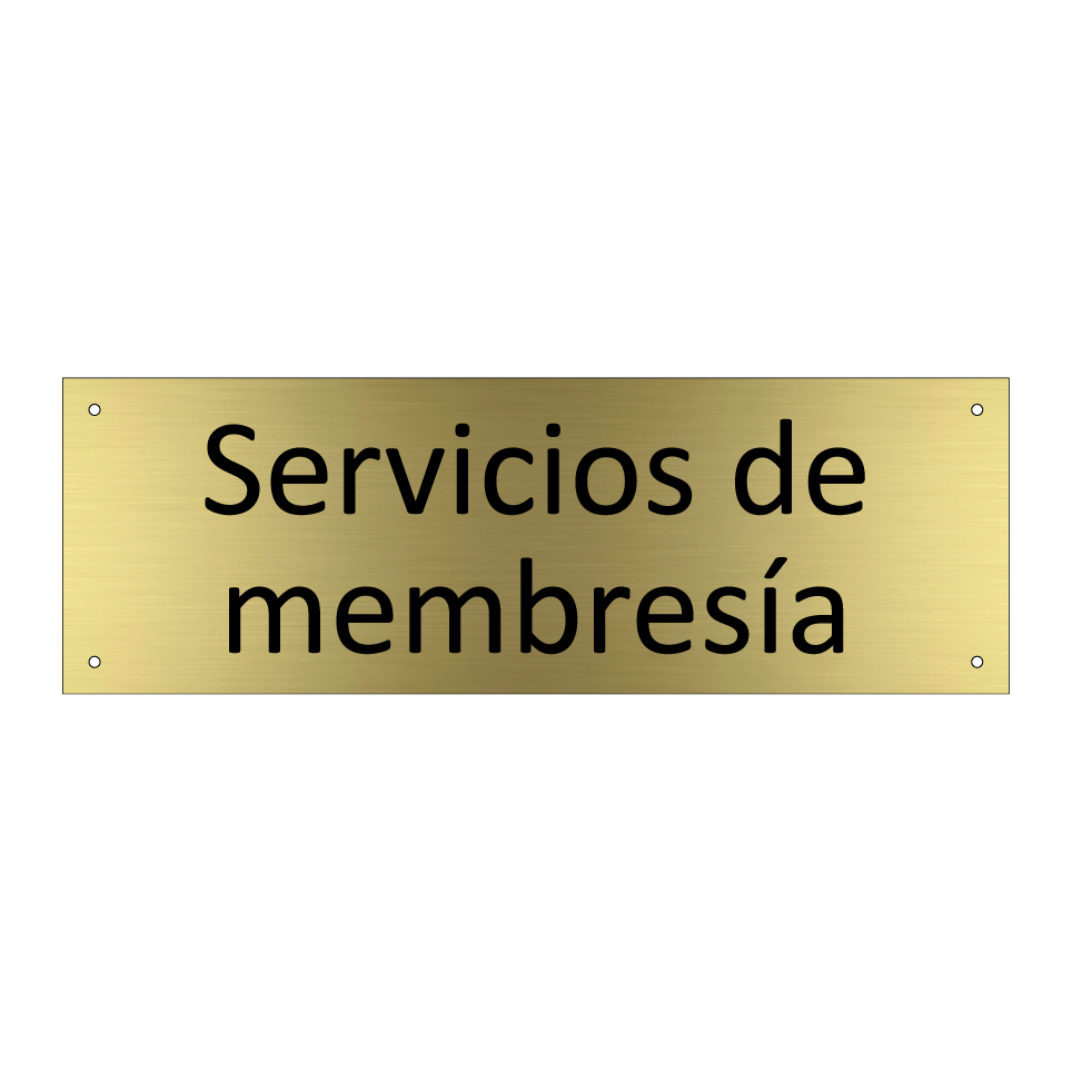 Servicios de membresía