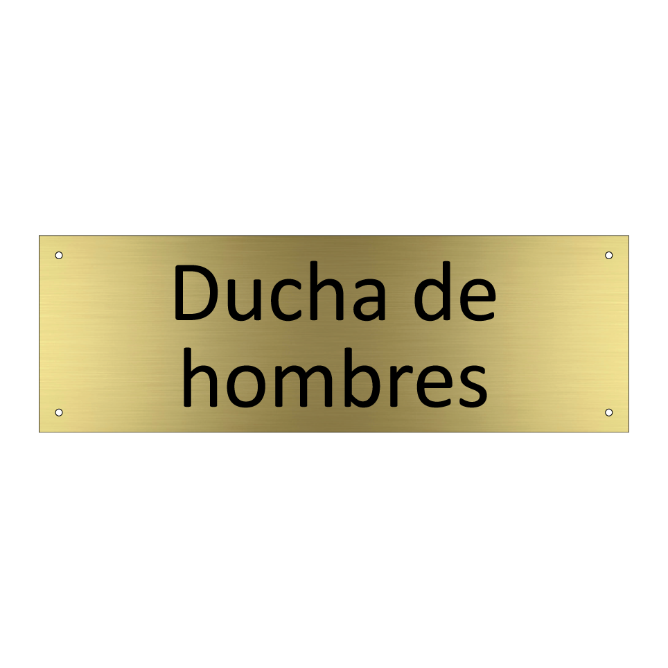 Ducha de hombres