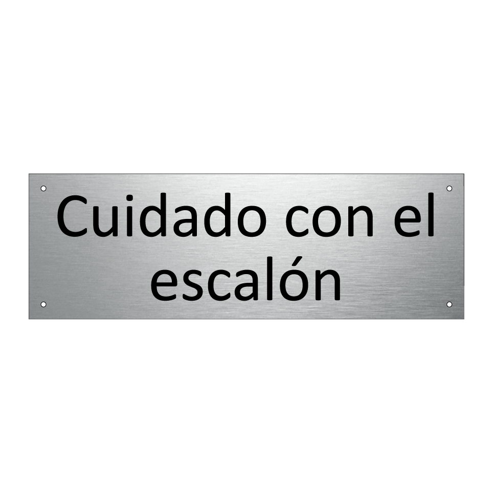 Cuidado con el escalón