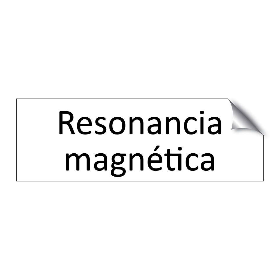 Resonancia magnética