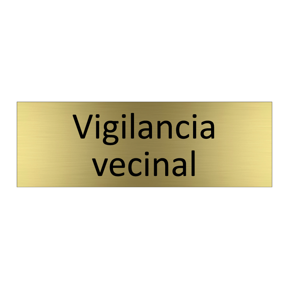 Vigilancia vecinal