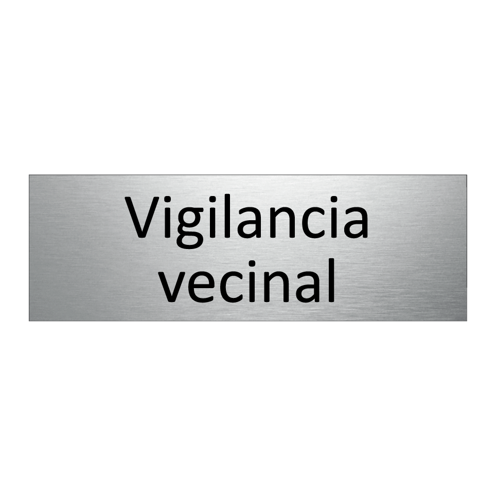 Vigilancia vecinal