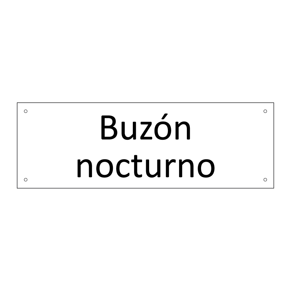 Buzón nocturno
