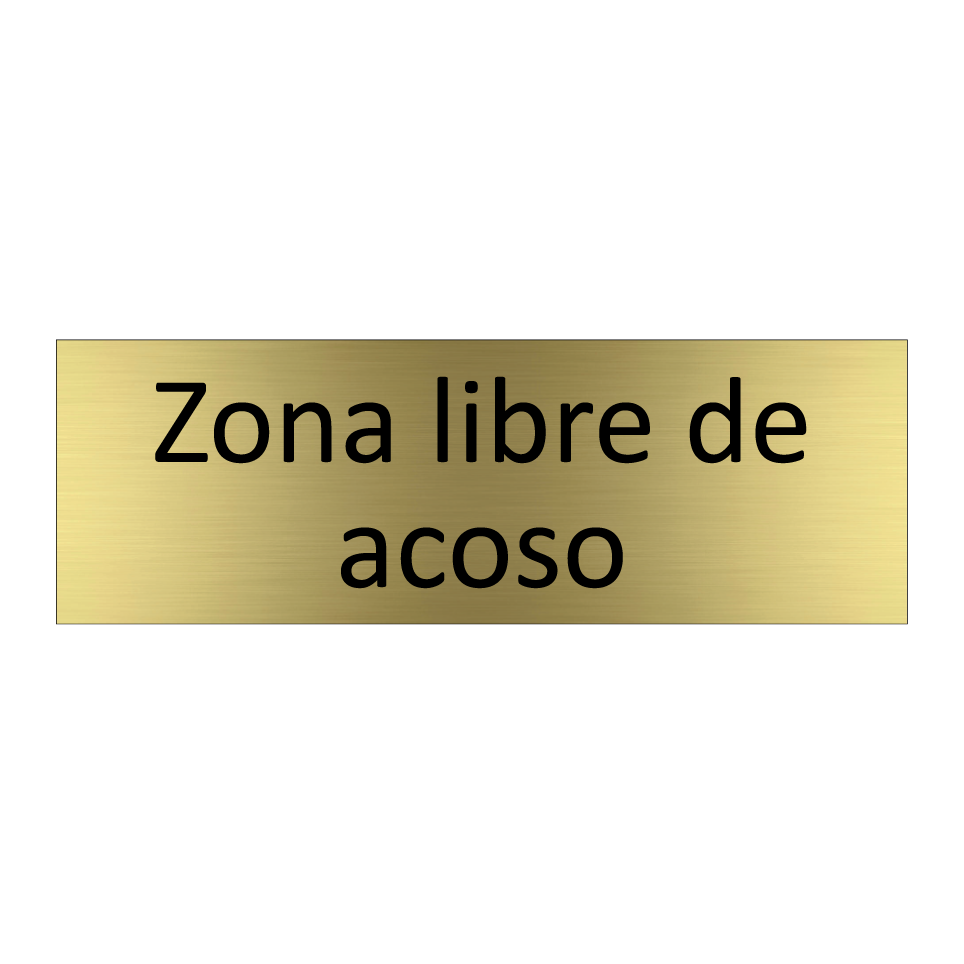 Zona libre de acoso