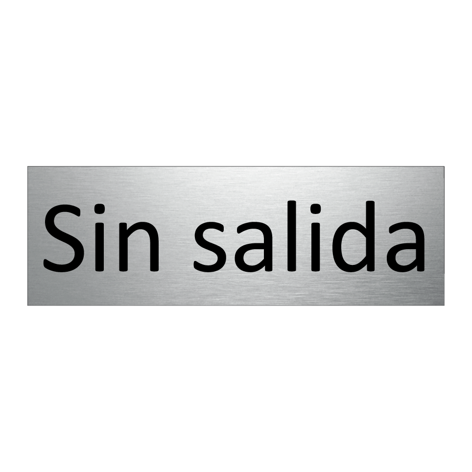 Sin salida