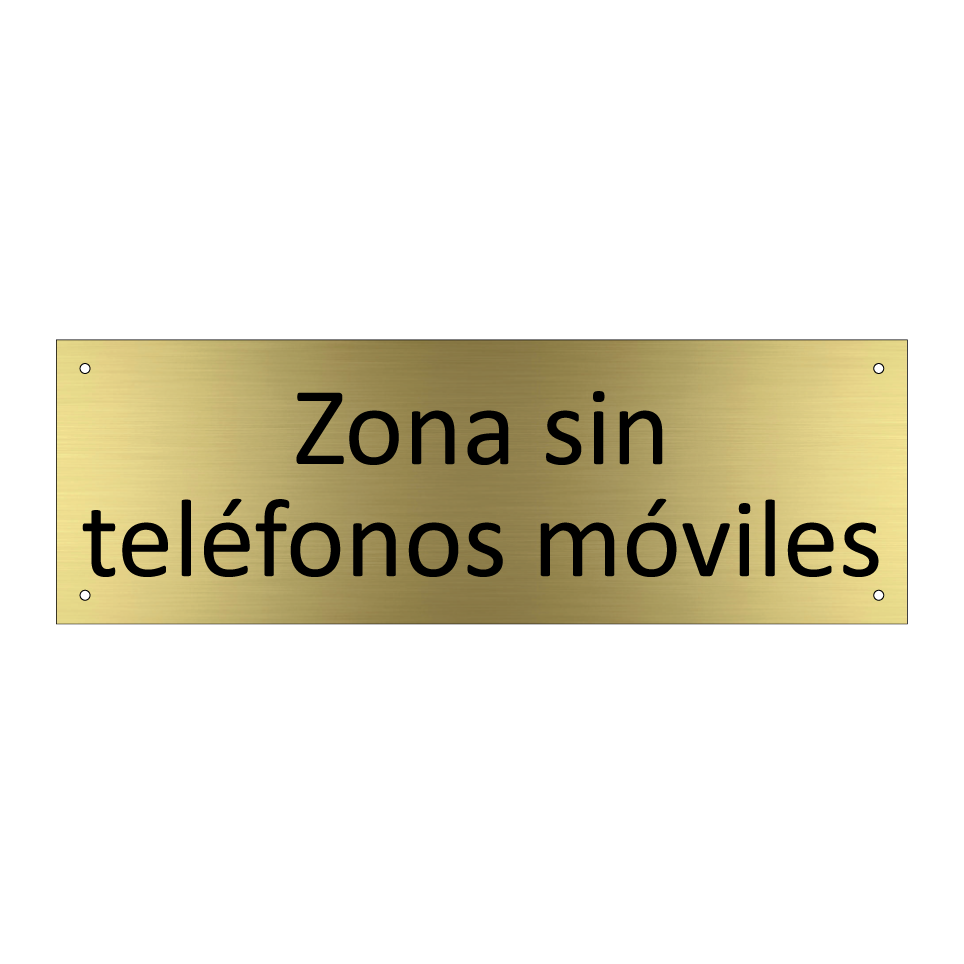 Zona sin teléfonos móviles