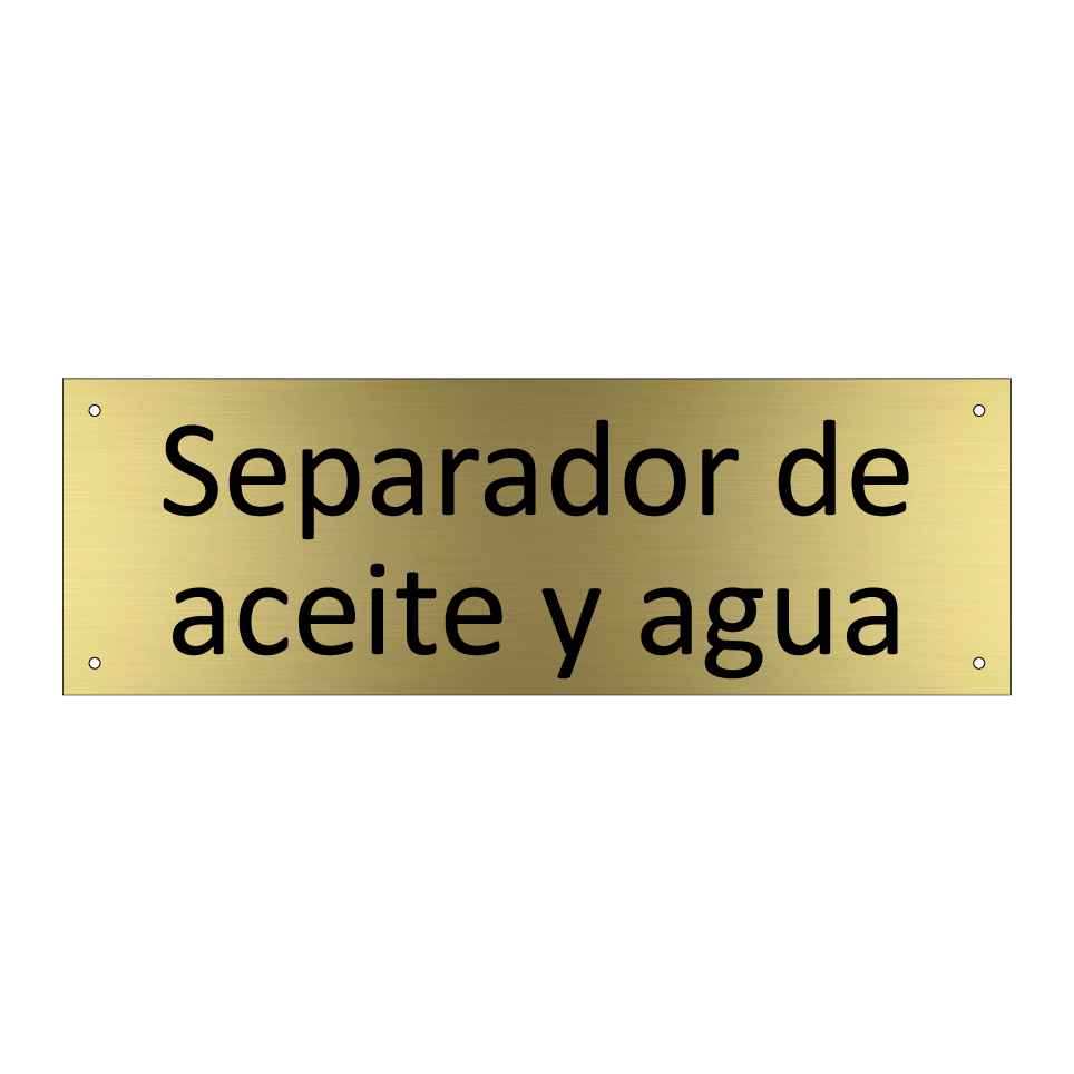 Separador de aceite y agua