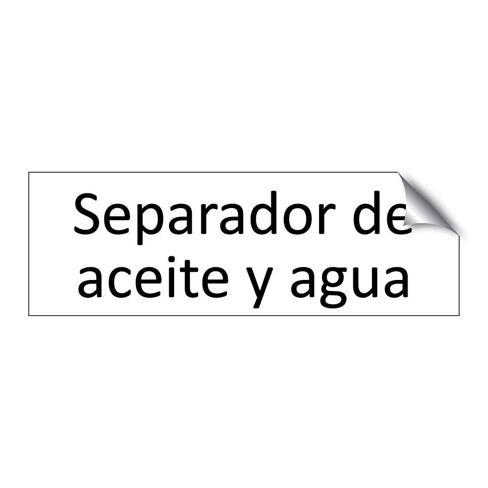Separador de aceite y agua