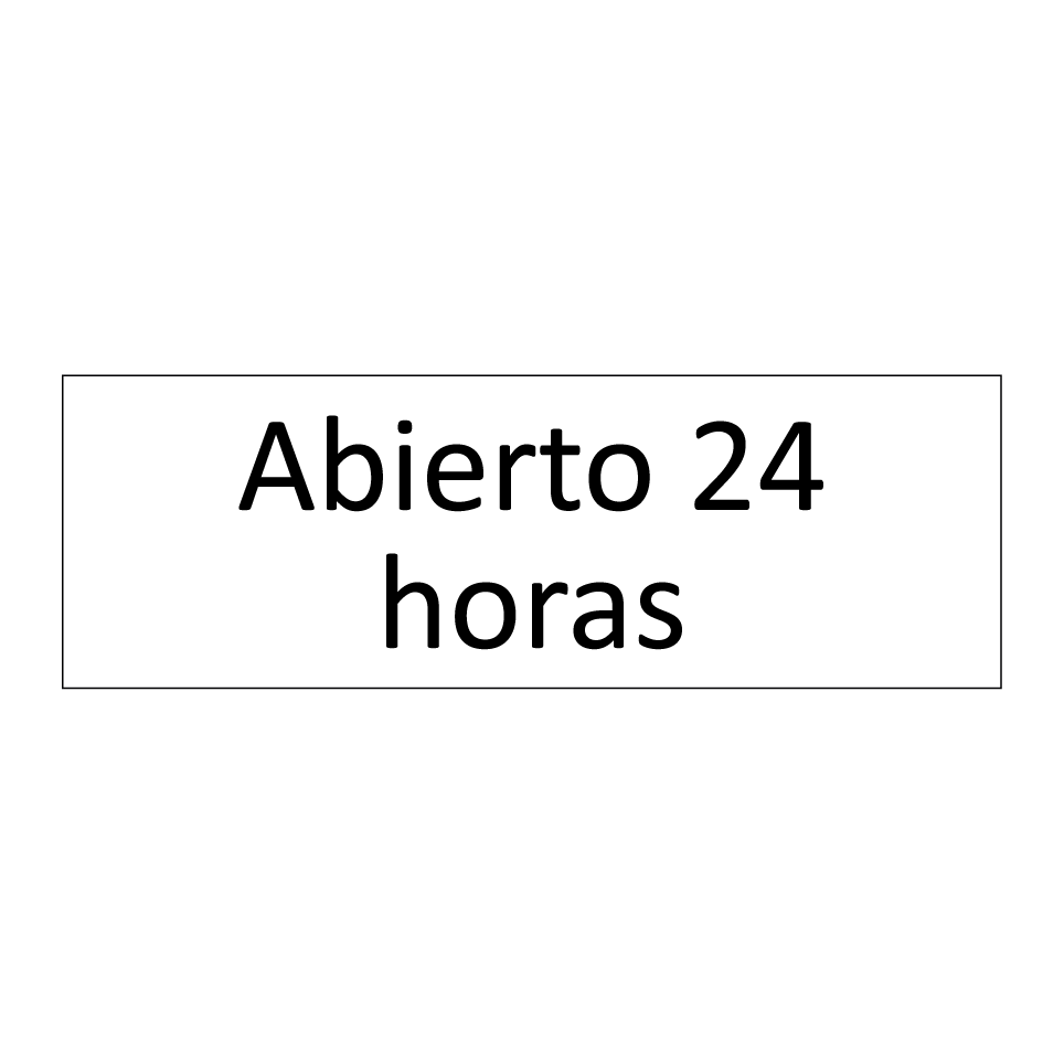 Abierto 24 horas
