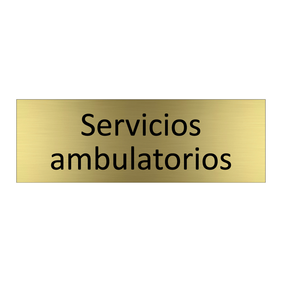 Servicios ambulatorios