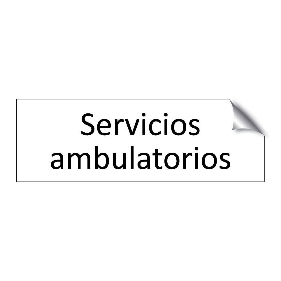 Servicios ambulatorios