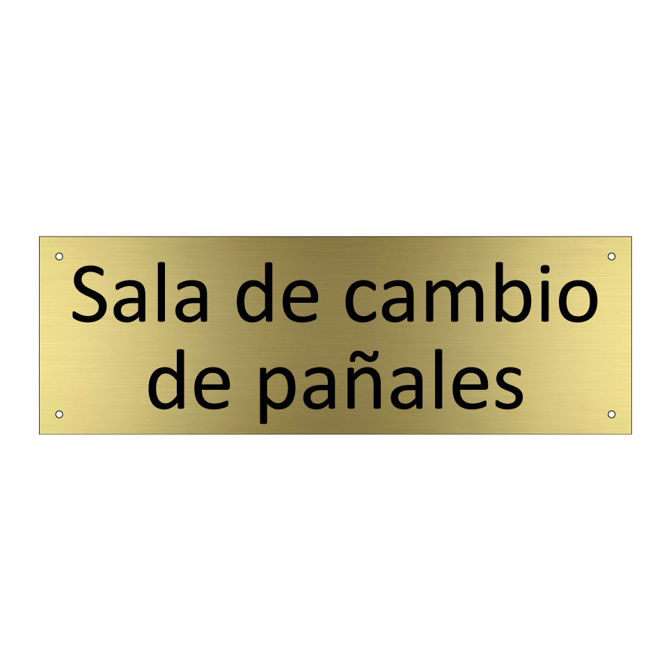Sala de cambio de pañales