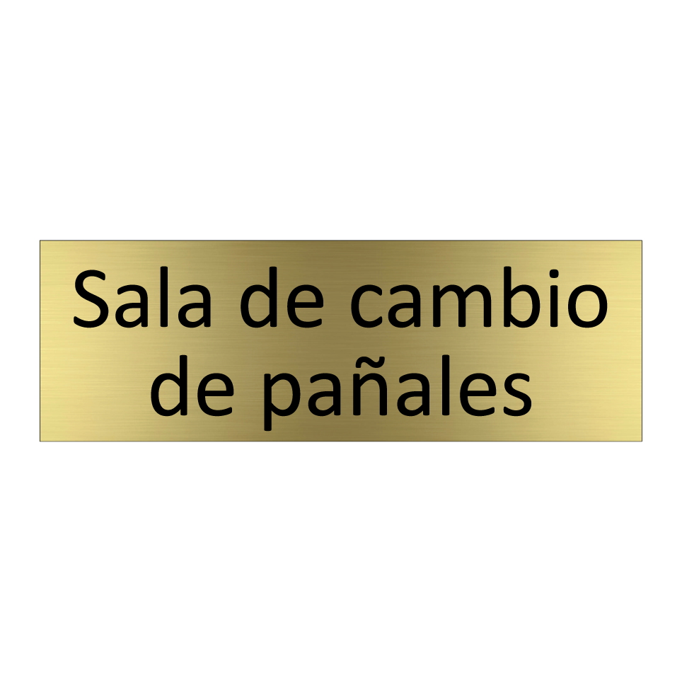 Sala de cambio de pañales
