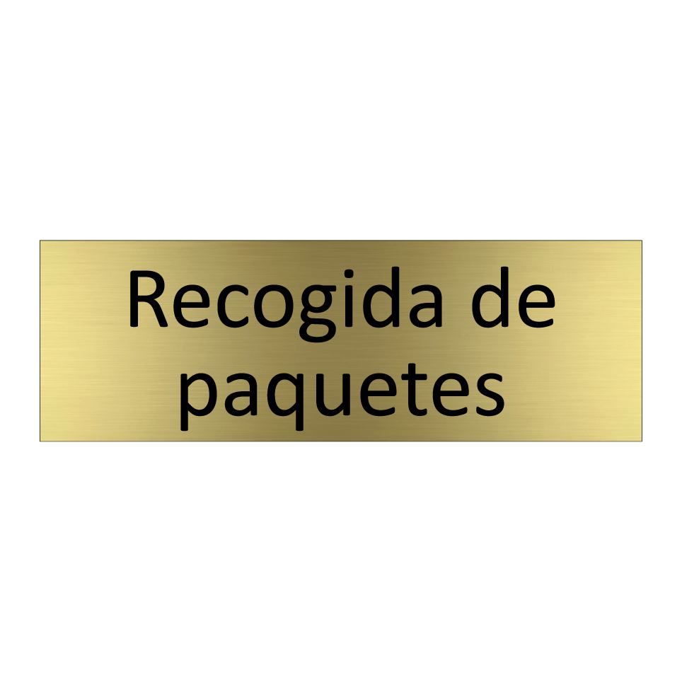 Recogida de paquetes