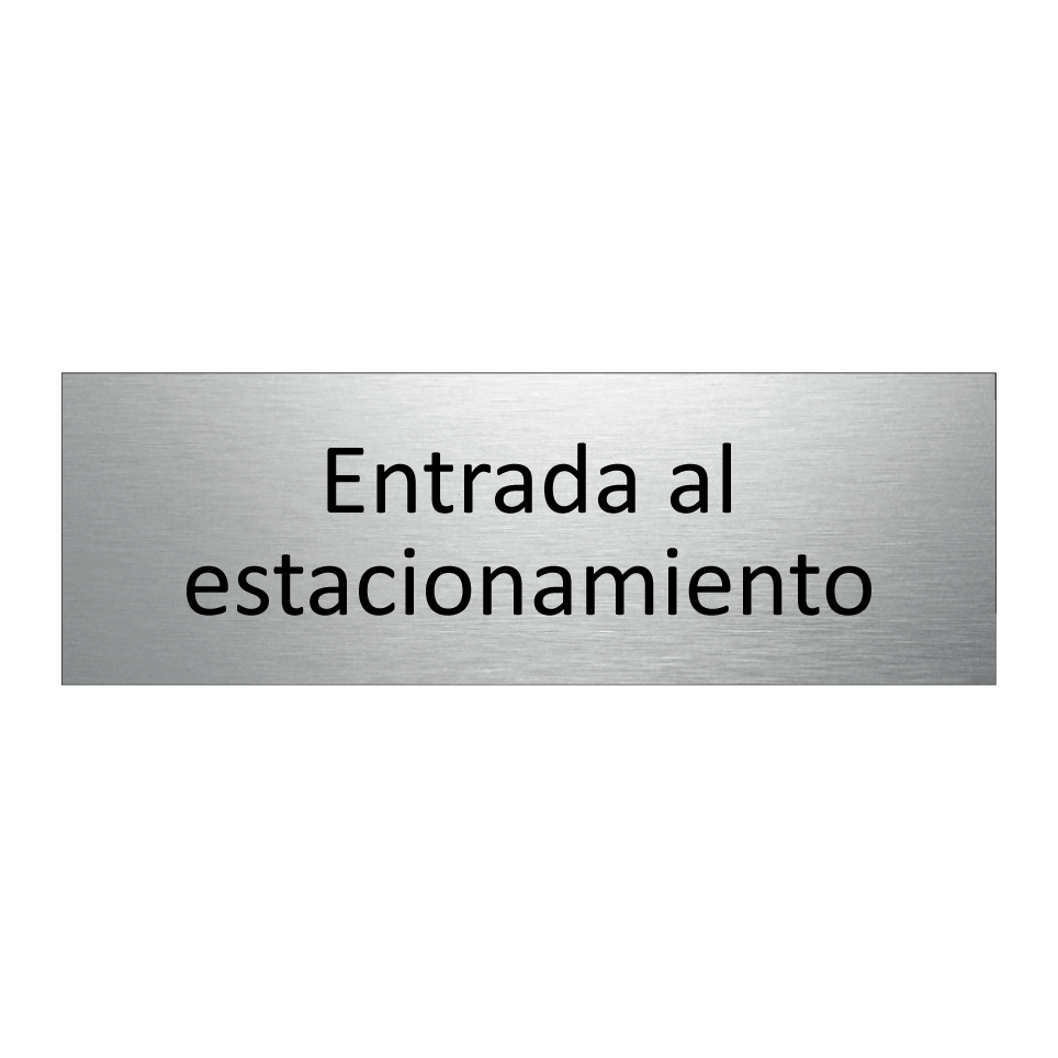 Entrada al estacionamiento