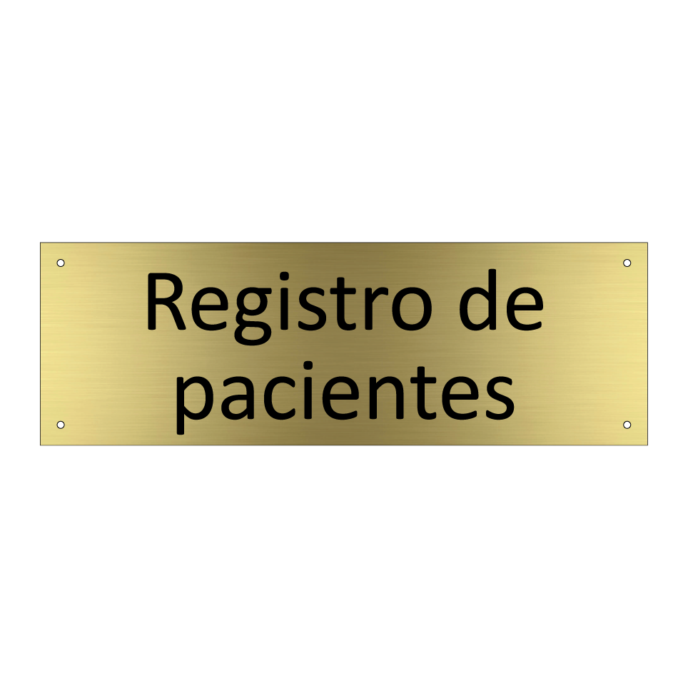 Registro de pacientes