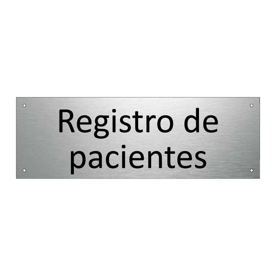 Registro de pacientes